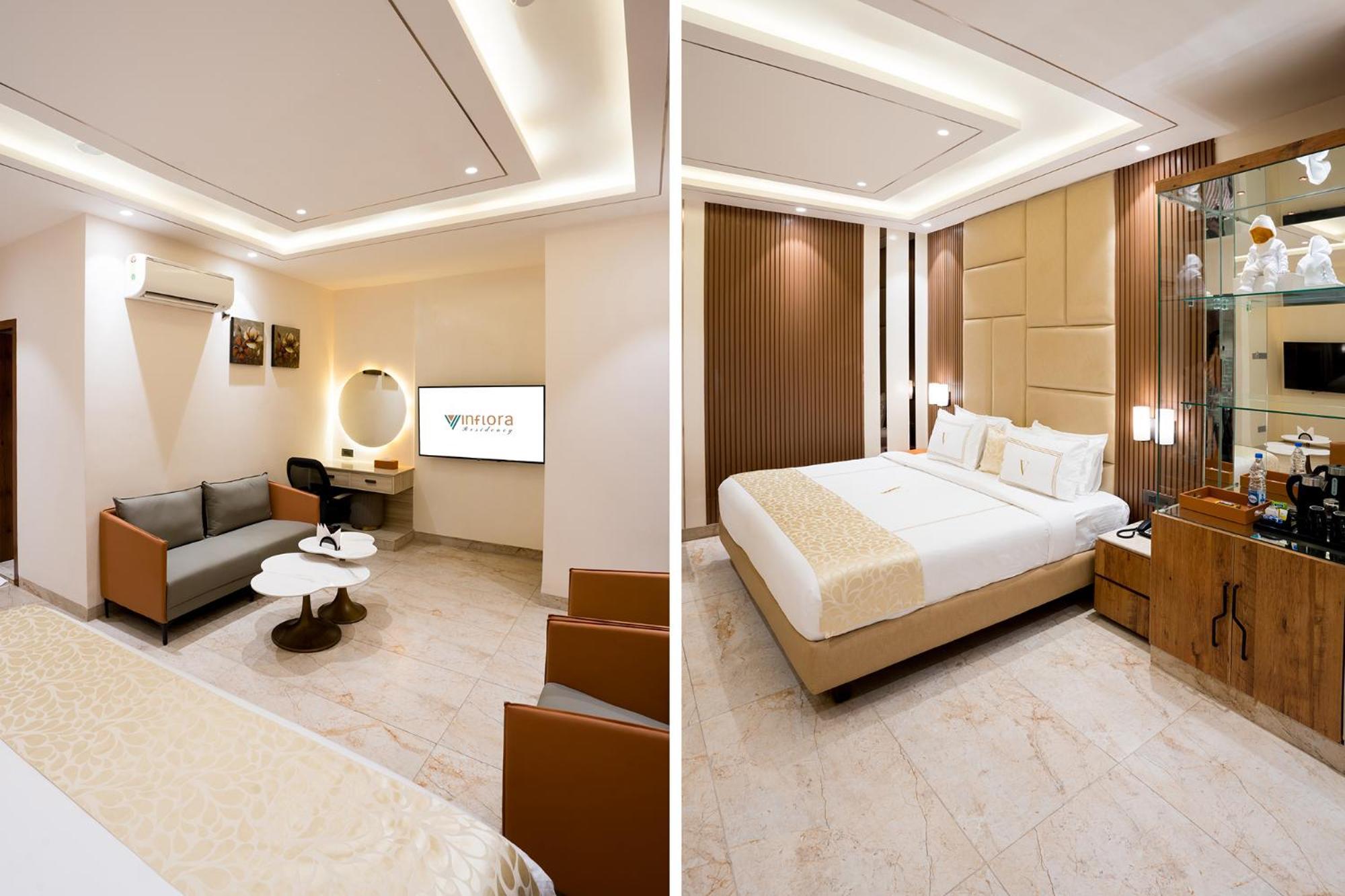 מלון היידראבד Oriva Vinflora Residency - Nr Lv Prasad Hospital, Banjara Hills מראה חיצוני תמונה